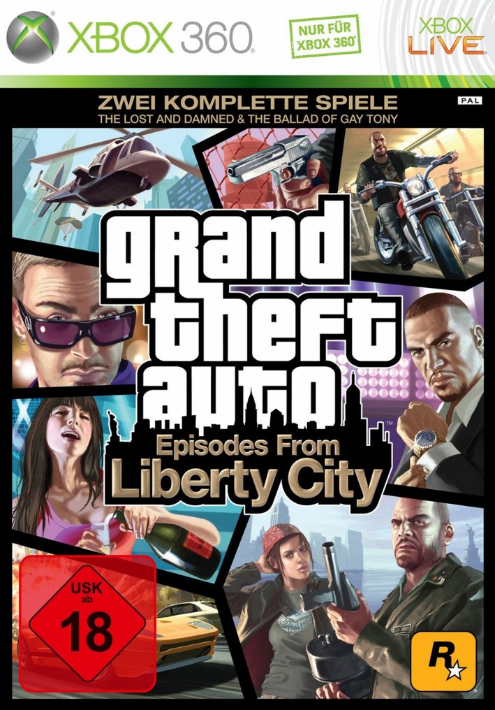 Grand Theft Auto - Episodes from Liberty City (Xbox 360) (Pre-owned) Grand Theft Auto - Episodes from Liberty City (Xbox 360) (Pre-owned)